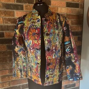 French Cuff quilted Jacket